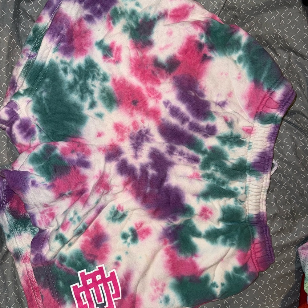 Eric Emanuel Pastel Tie-Dye Shorts